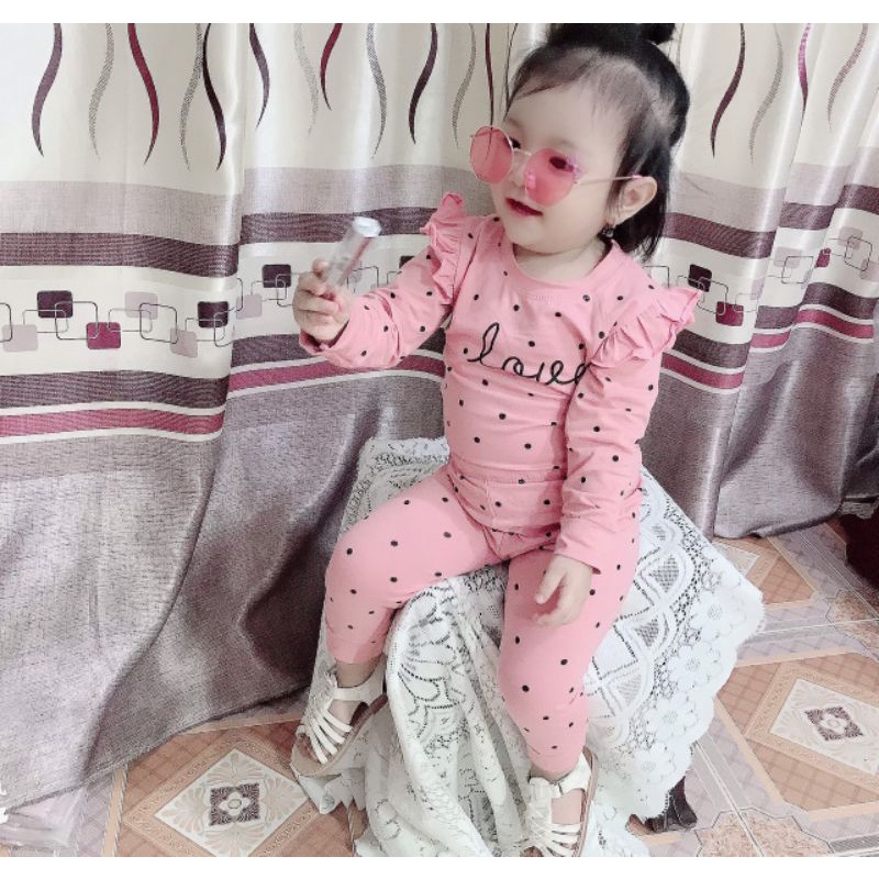 Bộ chấm bi cho bé