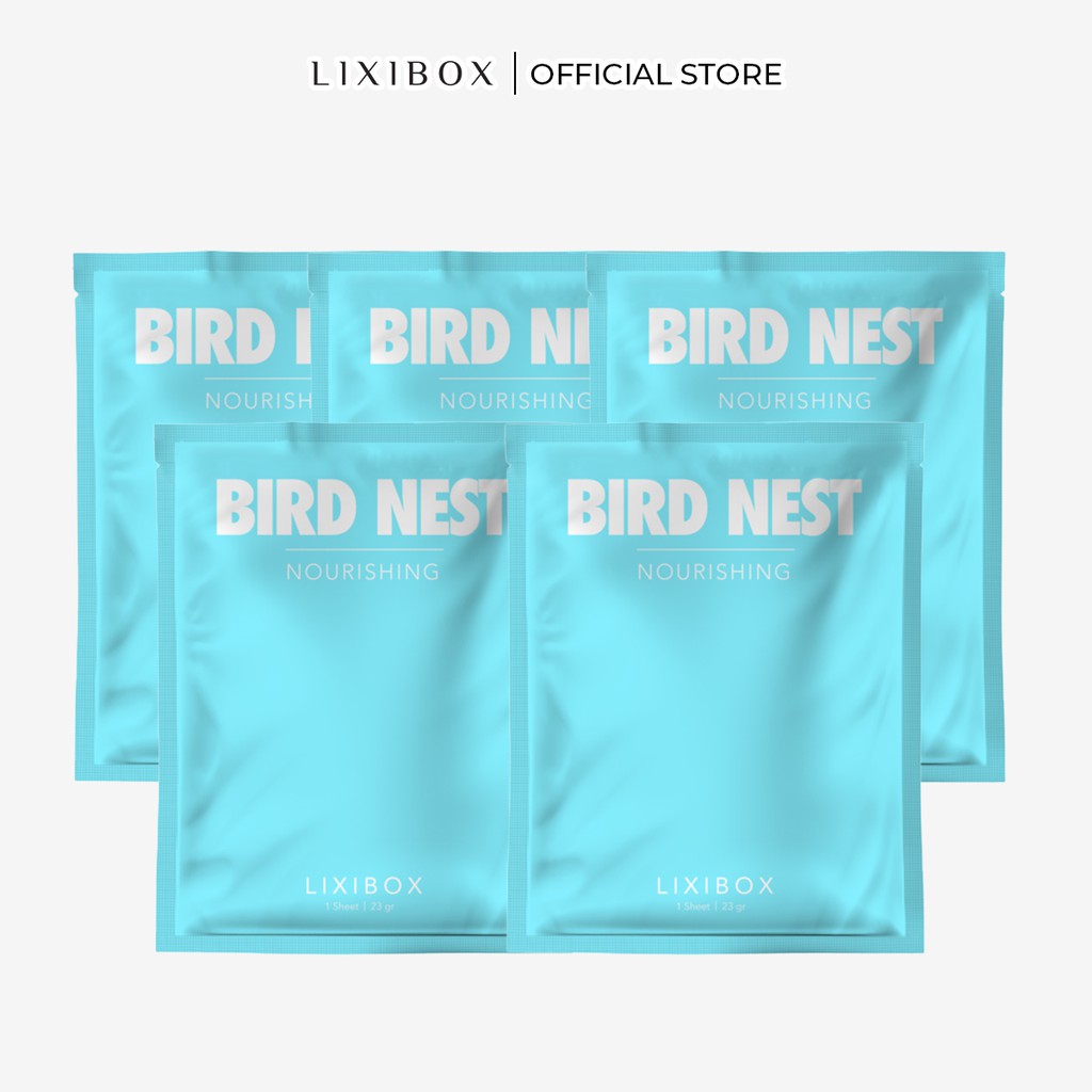Set 5 Mặt Nạ Dưỡng Da Lixibox - Bird nest (23gr/cái)