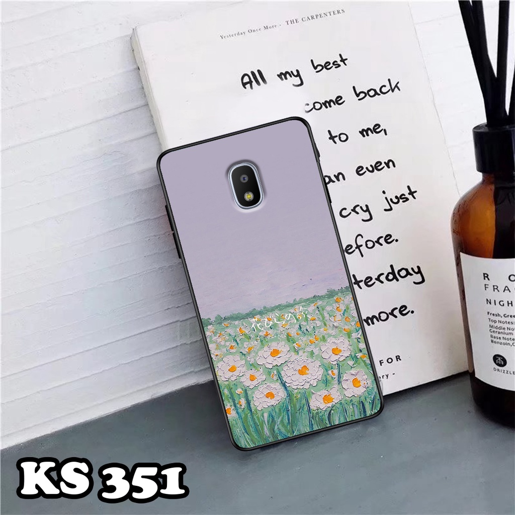 Ốp lưng Samsung J3 - J3 LTE - J3 2016 - J3 Pro - Ốp in hình Cánh đồng hoa - Chất liệu TPU siêu bền