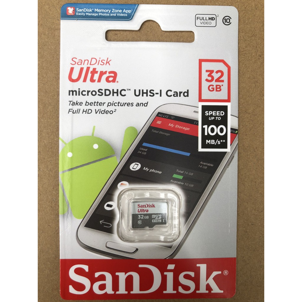 [CHÍNH HÃNG] Thẻ nhớ 32G Sandisk - Thẻ nhớ 32G Lexar - Chính hãng Vĩnh Xuân, Mai Hoàng