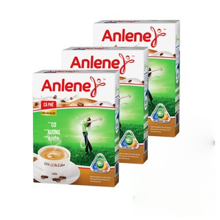 combo 3 hộp Sữa Bột Anlene Cà phê 31gr