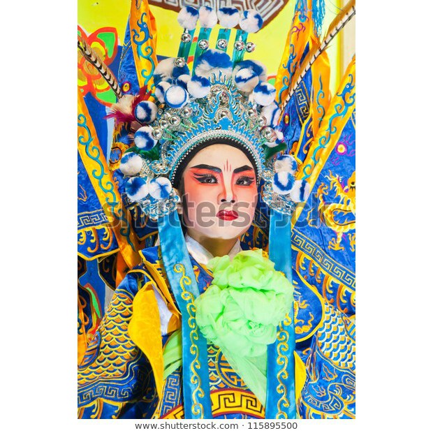 Tranh lụa 3d Hồng Kông Cải Lương Kích Thước 1,5m x 2m HKCL02