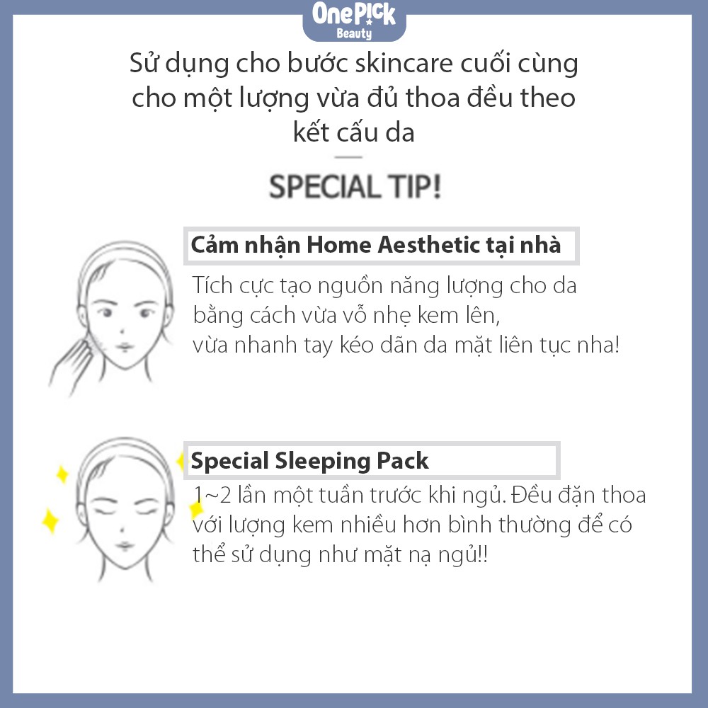 OnePick) Kem ốc sên đen Dr. G Black Snail Cream dưỡng trắng đàn hồi da Kem ốc sên