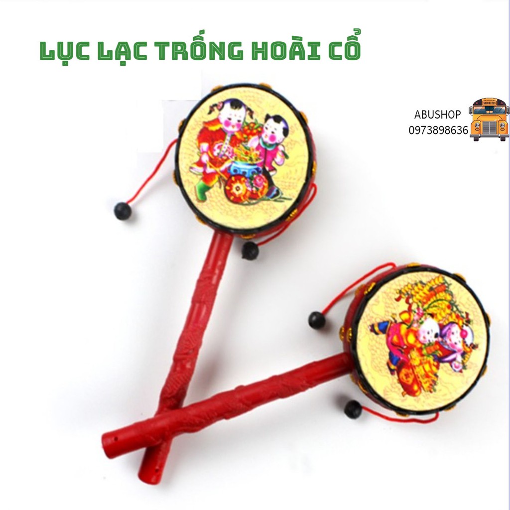 TRỐNG LỤC LẠC FREESHIP Đồ chơi trẻ em 1-2 tuổi A88