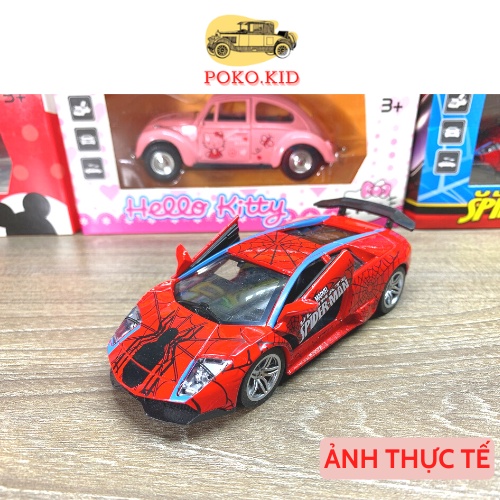 Đồ Chơi Ô tô Mô Hình Kim Loại Cổ Điển Nhân Vật Hoạt Hình Dễ Thương Tỷ Lệ 1:32 Siêu Rẻ POKO KID