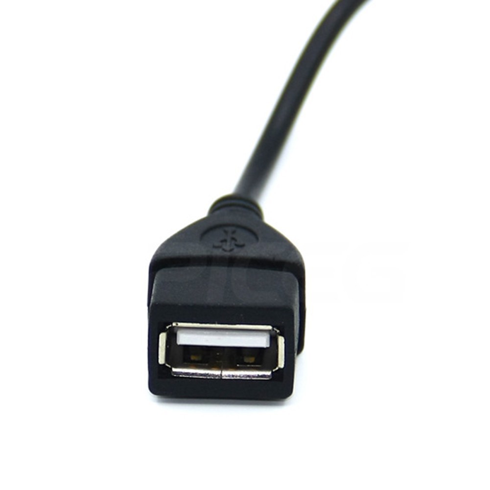 Dây cáp chuyển đổi âm thanh AUX 3.5mm đầu đực sang USB 2.0 cái