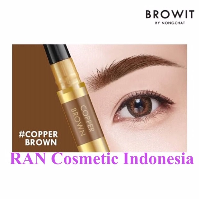 (hàng Mới Về) Bút Chì Kẻ Lông Mày Mini Natcha Beauty X | BigBuy360 - bigbuy360.vn