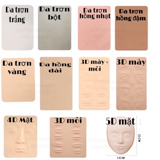 (set10 miếng ) Da giả tập phun xăm