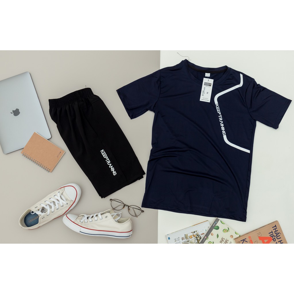 Bộ thể thao nam bộ đồ nam thun lạnh 6 màu 010 | BigBuy360 - bigbuy360.vn