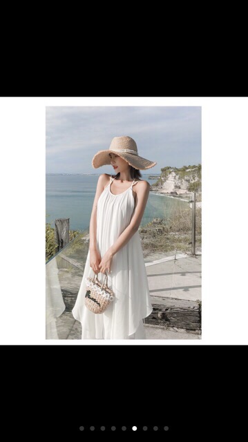 Váy Maxi 2 Tầng Hở Lưng Sang Chảnh - Maxi sống ảo | BigBuy360 - bigbuy360.vn