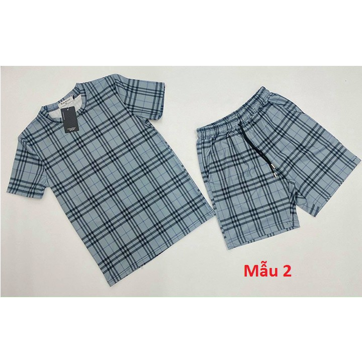 Bộ Quần Áo Cộc Tay Chất Cotton Dày Dặn Họa Tiết Cực Đẹp, Đồ Bộ Mặc Hè Siêu Mềm Siêu Mát - AF4