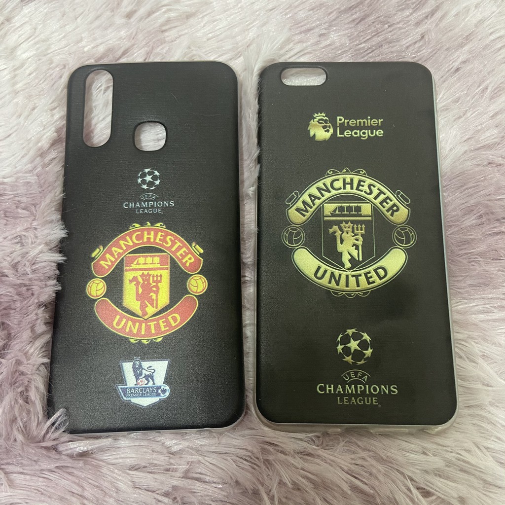 Ốp Điện Thoại Silicon Họa Tiết Manchester United Fc Man Utd