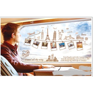 Decal dây ảnh 7 kì quan thế giới