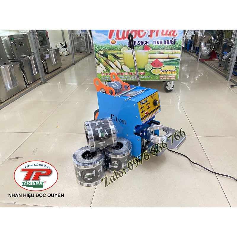 Máy dập nắp ly nhựa Eton D7