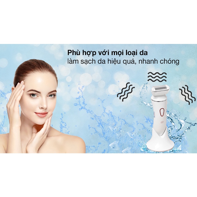 Máy rửa mặt Lady Shaver & Facial Brush RIO SHFA - Hàng chính hãng