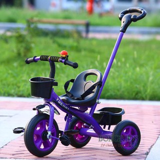 XE ĐẠP 3 BÁNH CÓ CẦN ĐẨY CHO BÉ