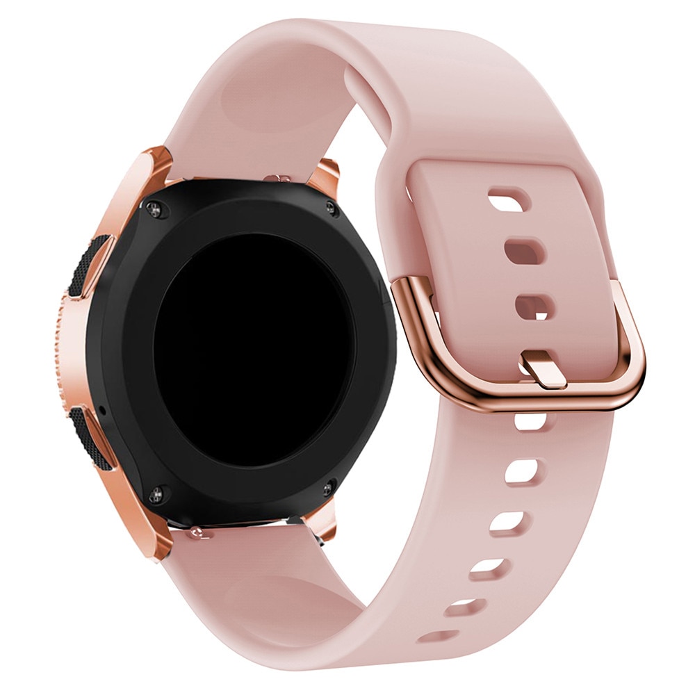 Dây Đeo Silicone 18Mm 20mm 22mm Cho Đồng Hồ Thông Minh Amazfit GTS GTR Bip Samsung Galaxy Watch4 3 Gear S3 Active2 Venu 2S