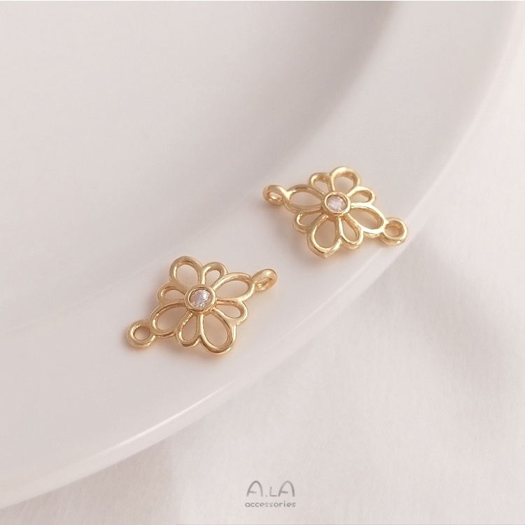 Mặt Vòng cổ / Vòng Tay Hình Vuông / Hoa Diy