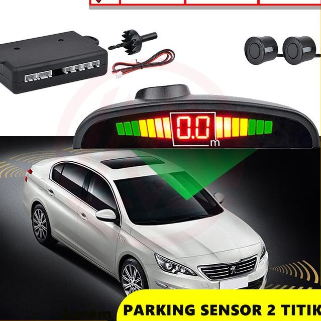 ✸☍ Bộ cảm biến lùi xe 2 điểm với màn hình LCD + SOUND Today | BigBuy360 - bigbuy360.vn