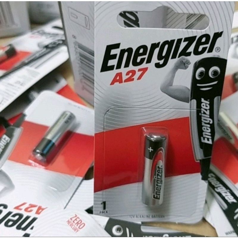 Pin cửa cuốn pin A27 Energizer 12V Chinh Hang  vỉ 1 viên