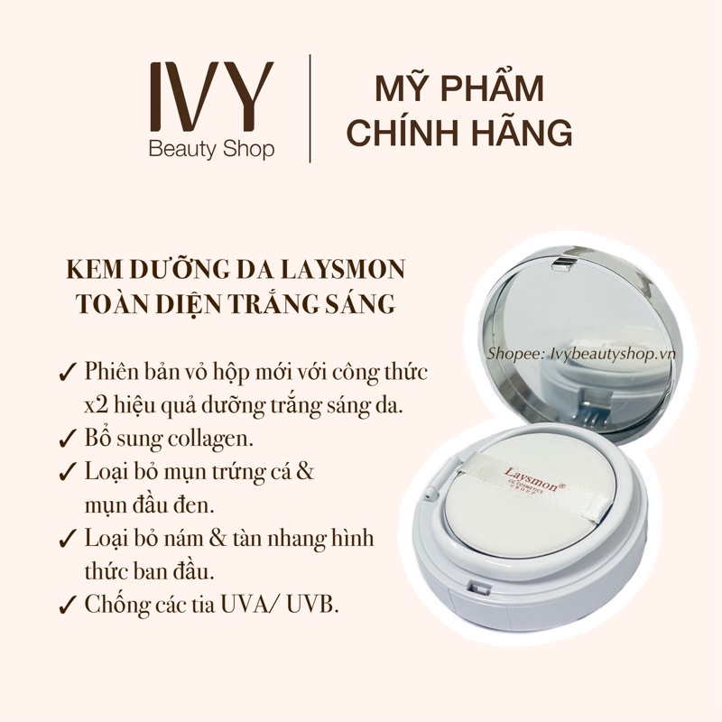 Kem Dưỡng Da Laysmon Toàn Diện Trắng Sáng