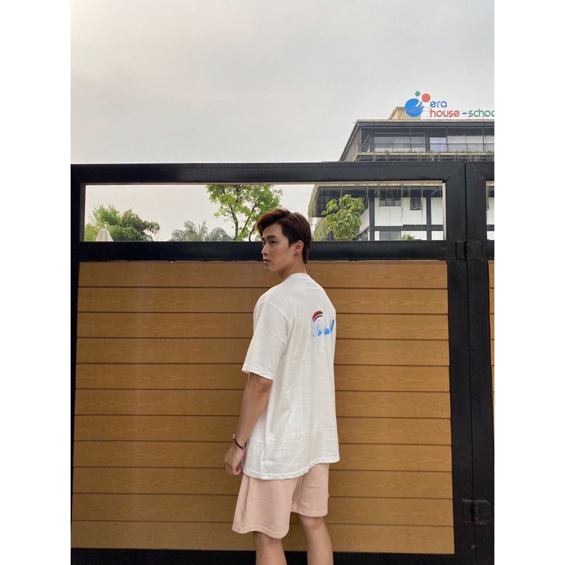 Áo thun tay lỡ ADLV Mây Cloud unisex nam nữ form rộng oversize chất liệu cotton 46 Clothing | BigBuy360 - bigbuy360.vn