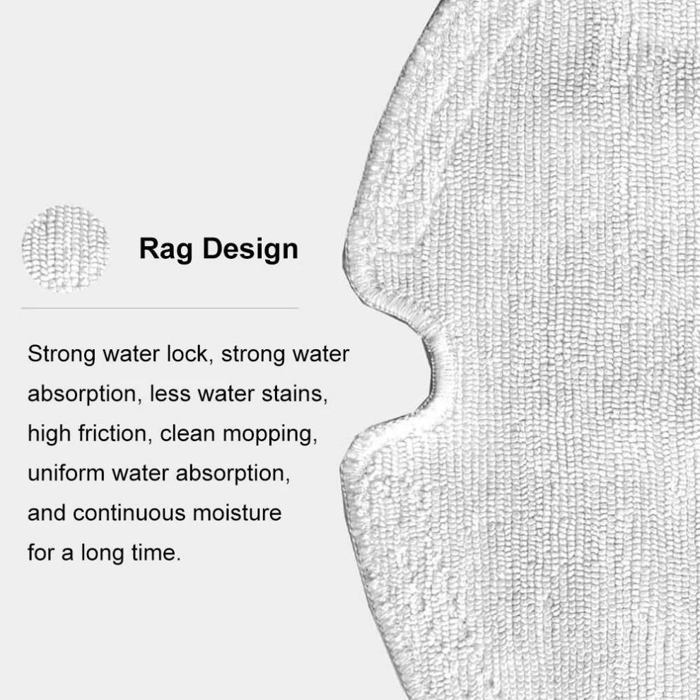 Robot S5 Gen 2- Khăn lau cho máy hút bụi Roborock S50 S51 S52 S55 T60 T61 T65 T4 T6 T7 P5 S5 S6 S5max S4 E4