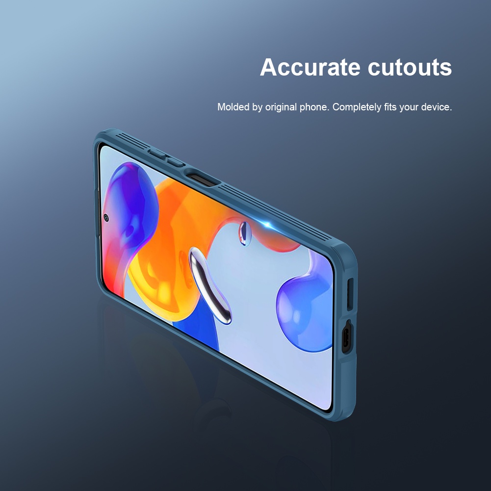 Ốp điện thoại Nillkin bằng TPU và PC cho Xiaomi Redmi Note 11 Pro 5G Global / Note 11 Pro Plus India / Note 11E Pro 5G
