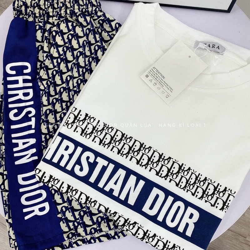 Set Đồ Nữ , Bộ Nữ Cộc Di.or Xuất Áo Cotton Chuẩn From Kèm Ảnh Thật