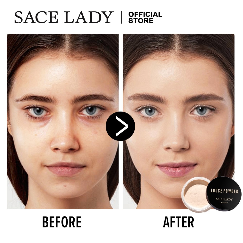 Phấn phủ SACE LADY tông lì trang điểm kiềm dầu che phủ toàn diện 9g/0.32oz | BigBuy360 - bigbuy360.vn