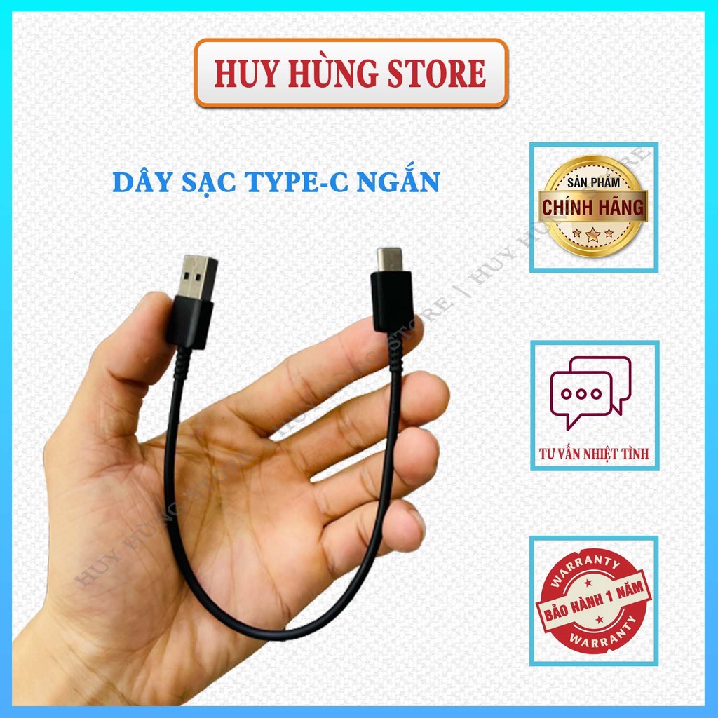 Dây Sạc Type C Ngắn Sạc Nhanh