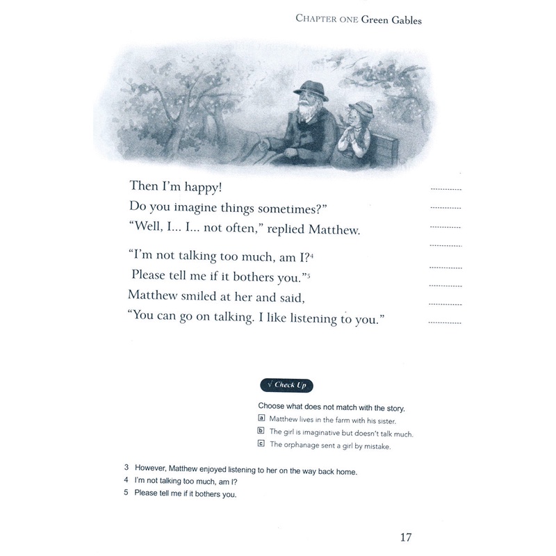 Sách Happy Reader - Cô Bé Anne Ở Green Gables (Kèm 1CD) (Tái Bản)