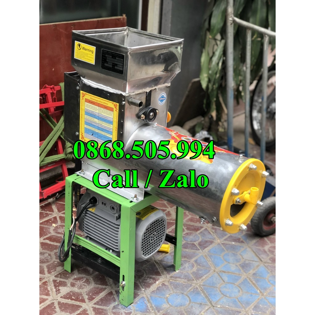 Máy xay nghệ tươi Liên Hoàn vừa xay vừa vắt, máy xay nghiền khoai mì, sắn dây, củ sắn tươi tách bã