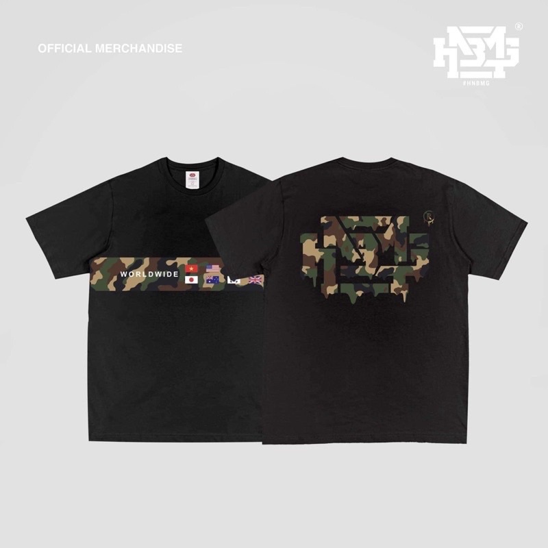 Áo thun HNBMG Camo - Chính hãng