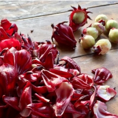 Trà Atiso đường phèn mật ong   - Atiso đỏ Hibiscus hạ huyết áp đẹp da dưỡng nhan giảm cân