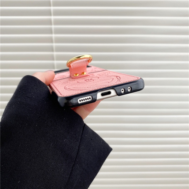 Ốp Điện Thoại Da PU Họa Tiết Hoạt Hình Doraemon Dễ Thương Có Giá Đỡ Cho Samsung Galaxy Z Flip 4 3 2 1 Samsung Z Flip3 5G