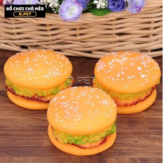 Bánh Hamburger đồ chơi cho chó mèo
