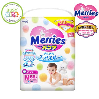 {Jumbo, cộng miếng, tiêu chuẩn} Tã Dán/Quần Merries Đủ Size NB90/S82/M64/L54/XL44-L44/XL38/XXL26