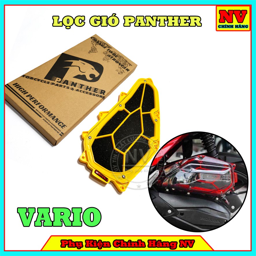 Lọc Gió, Pô Air Độ Panther Outside Cho Vario, Click, AB, SH Mode