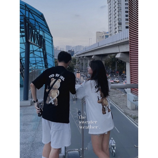 Áo phông in hình gấu TED ( Ảnh thật ) | BigBuy360 - bigbuy360.vn