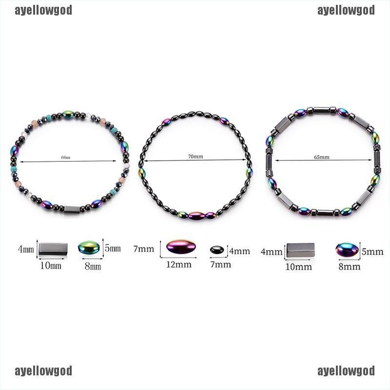 (Ay) Vòng Đeo Chân Đá Hematite Giảm Cân | BigBuy360 - bigbuy360.vn