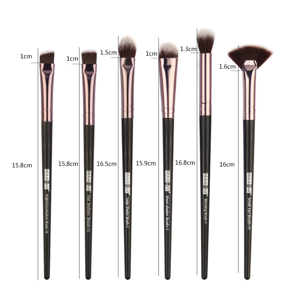 [Hàng mới về] Set 6 cọ trang điểm chuyên nghiệp