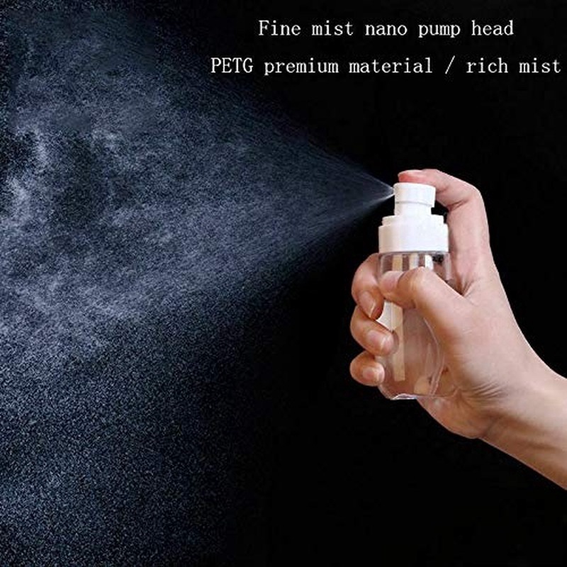 Bình Xịt Rỗng Bằng Nhựa Trong Suốt Dung Tích 30ml / 60ml / 100ml
