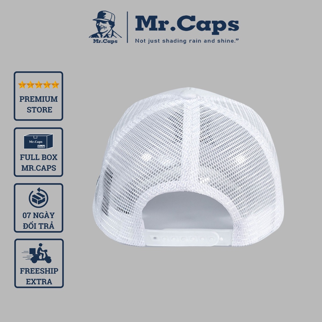 Mũ lưỡi trai kết lưới hiệu NY - Nón thời trang VNXK cao cấp kiểu dáng thể thao form unisex dành cho nam nữ của Mrcaps