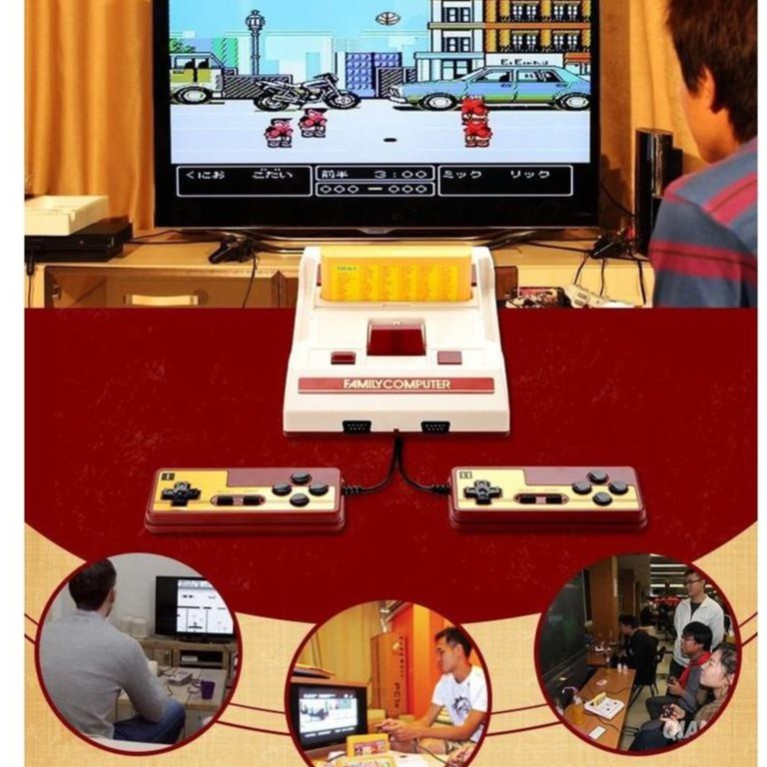 Máy Chơi Game Điện Tử 4 Nút + KM băng GAME . Máy Game Băng 4 Nút thời xưa -DC3516