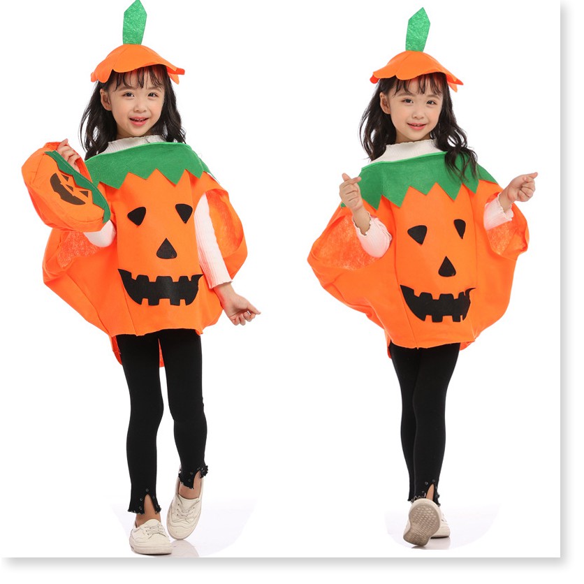 Halloween trang phục bí ngô trang phục trẻ em người lớn