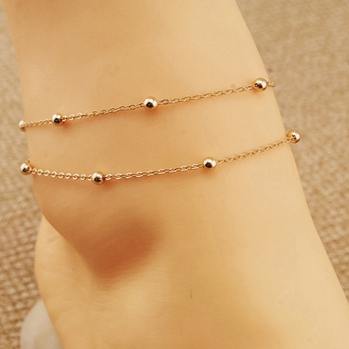Lắc chân/lắc tay mạ vàng thời trang cá tính cho nữ