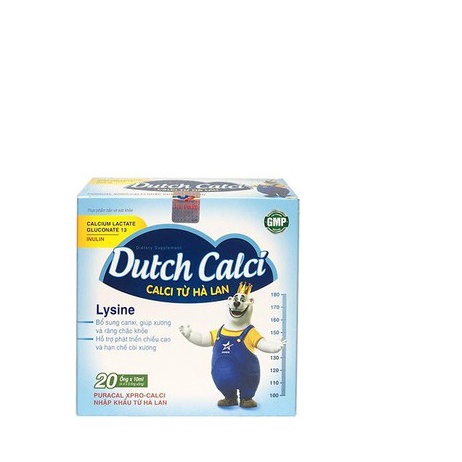 Dutch Calci - Bổ Sung Vitamin D3 Và K2 Ngừa Còi Xương Và Hỗ Trợ Phát Triển Chiều Cao Cho Trẻ