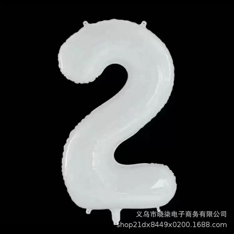 Bong Bóng Hình Số 130cm 40 Inch Trang Trí Tiệc Sinh Nhật