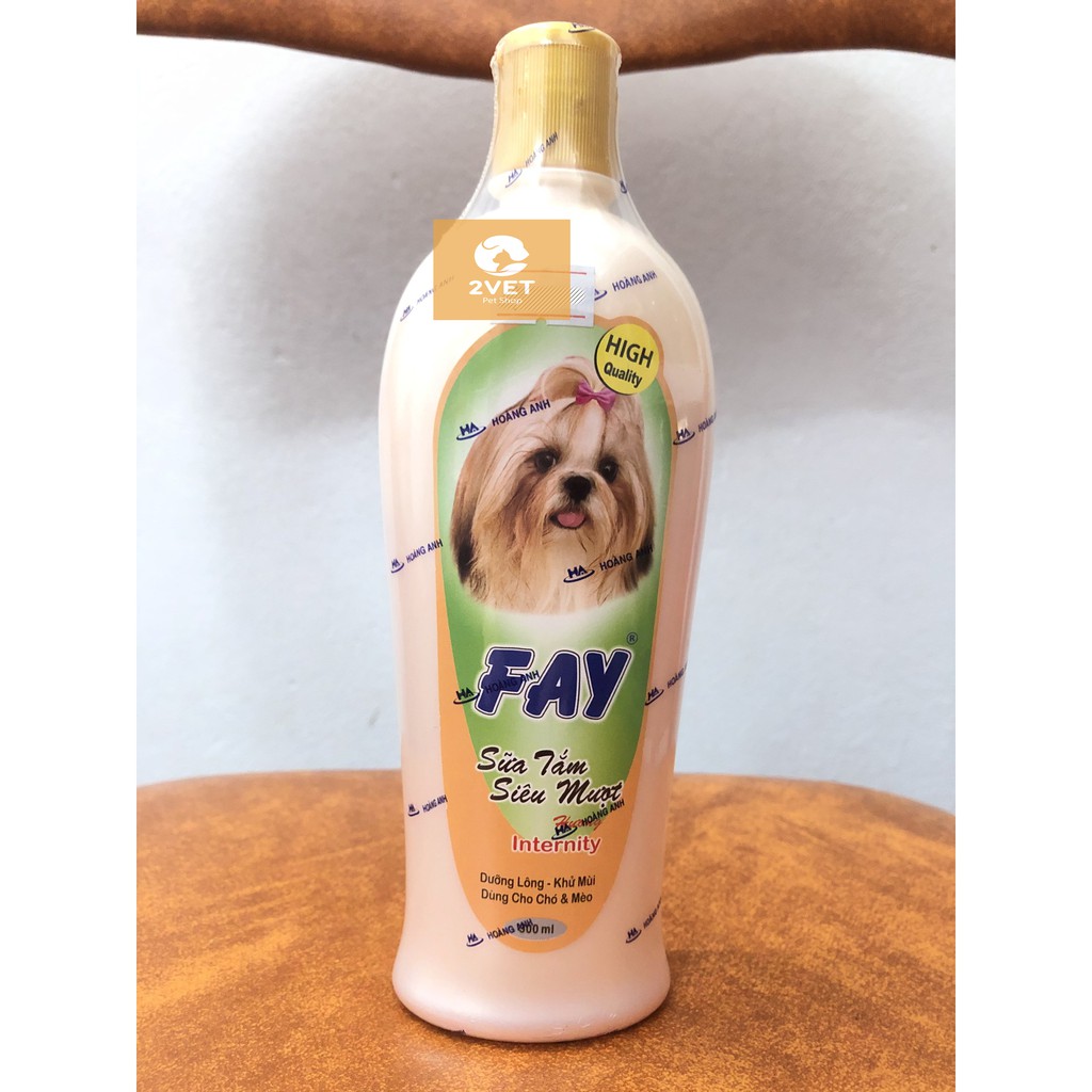 [Chăm Sóc Thú Cưng] Sữa Tắm Fay - Thể Tích 300ml – Sữa Tắm Dưỡng Da – Dưỡng Lông Cho Thú Cưng